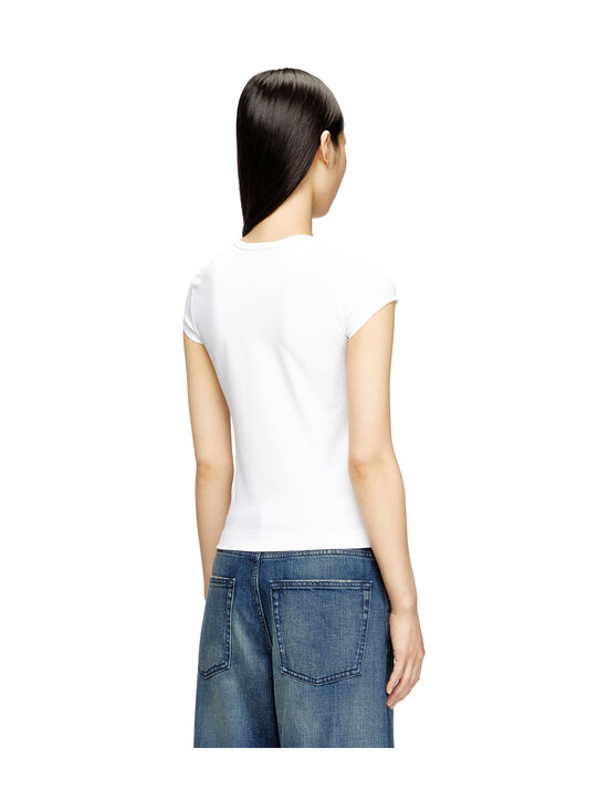 Diesel - T-angie-od -trikoopaita - A19912 0AFAA 100 BRIGHT WHITE | Stockmann - photo 4