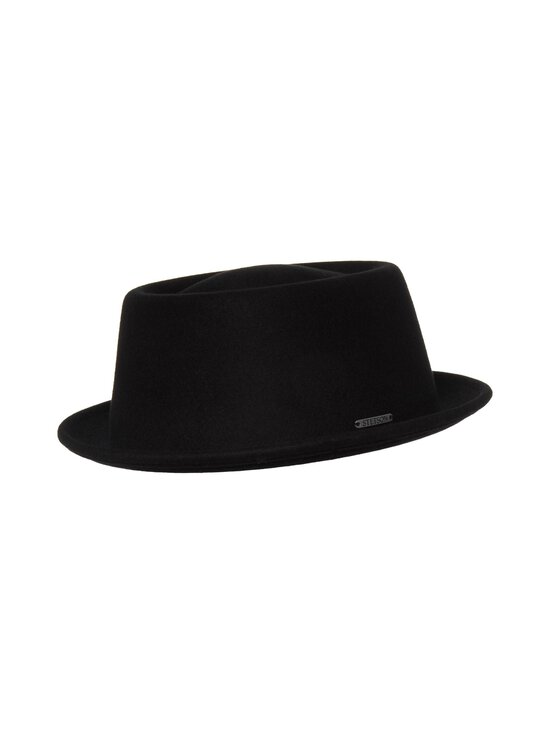 Stetson - Pork Pie Woolfelt -hattu - 1 BLACK | Stockmann - photo 1