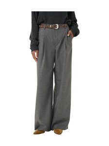 Gestuz - GZpaula Melange Wide uzvalka bikses - 100494 DARK GREY MELANGE Gestuz - GZpaula Melange Wide uzvalka bikses - 100494 DARK GREY MELANGE | Stockmann