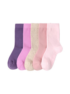 Lindex - Libisemisvastased sokid, 5 paari - 7259 LILAC | Stockmann