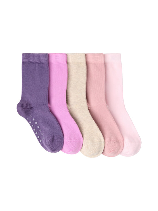 Lindex - Libisemisvastased sokid, 5 paari - 7259 LILAC | Stockmann - photo 2