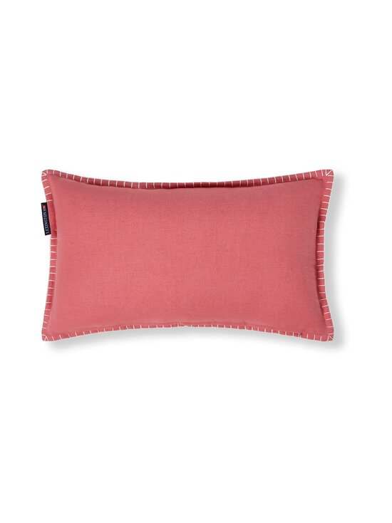 Lexington - Logo Linen Cotton -sisustustyyny - 4250 PINK/WHITE | Stockmann - photo 2