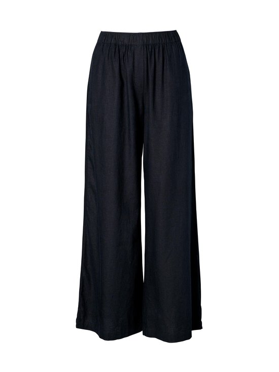 Essenza - Nela Uni -pellavasekoitehousut - ANTHRACITE | Stockmann - photo 1