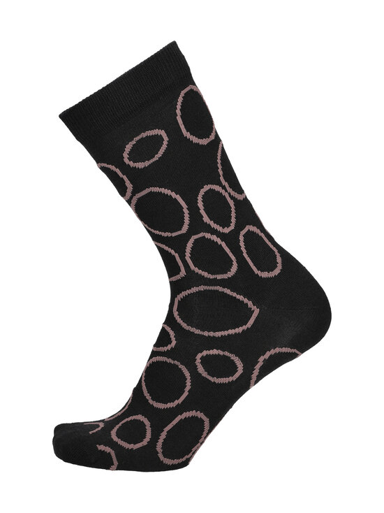 Sukkamestarit - Kuplat merino vilnas zeķes - BLACK | Stockmann - photo 1