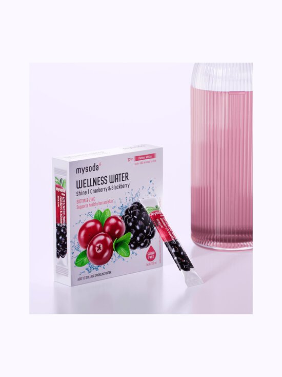 Mysoda - Cranberry & Blackberry Wellness Water -juomajauhe - MULTICOLOUR | Stockmann - photo 2