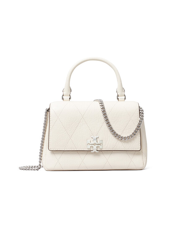 Tory Burch - Kott Mini Charlie Quilted Top-Handle Crossbody - 250 LIGHT CREAM | Stockmann - photo 1
