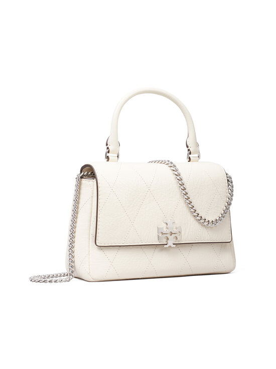 Tory Burch - Kott Mini Charlie Quilted Top-Handle Crossbody - 250 LIGHT CREAM | Stockmann - photo 2