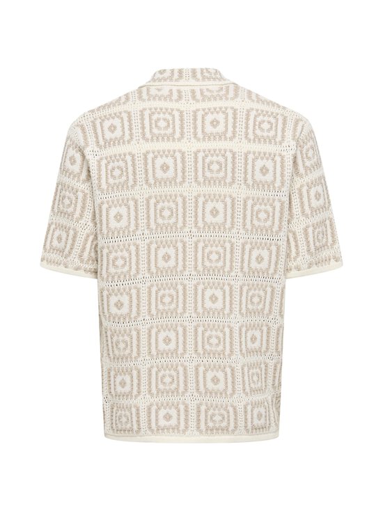 Only & Sons - OnsBart Relax -neule - EGRET CHECKS:W. SILVER LINING | Stockmann - photo 2