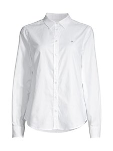 GANT - Slim Stretch Oxford -paita - 110 WHITE | Stockmann