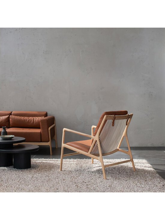 Gazzda - Dedo Easy -nojatuoli Dakar Whisky -nahka 2732/tammi - BEIGE | Stockmann - photo 7