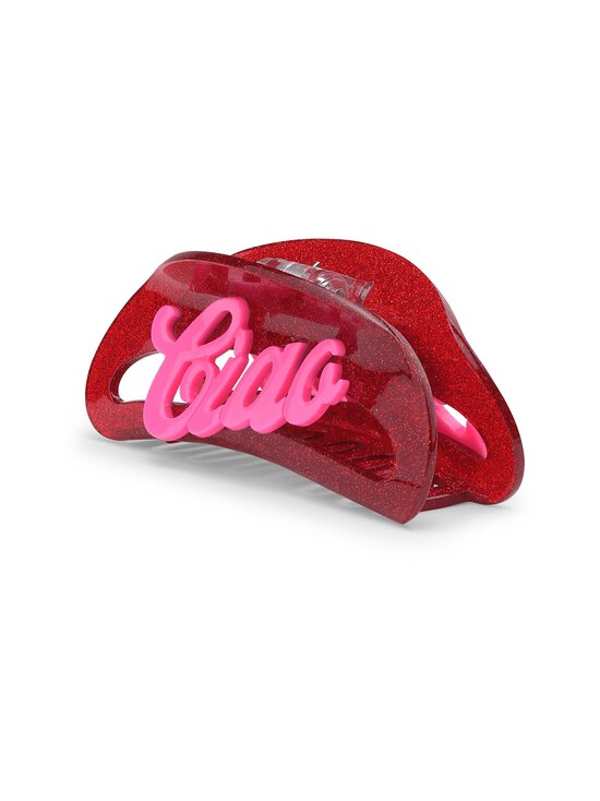 Sui Ava - Theresa Text Big matu sprādze - CIAO BELLA/RED GLITTER - photo 1 Sui Ava - Theresa Text Big matu sprādze - CIAO BELLA/RED GLITTER | Stockmann - photo 1