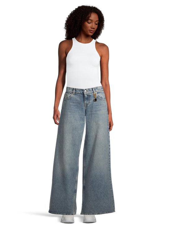 Stella McCartney - Mid Blue -leveälahkeiset farkut - 4152 MID BLUE | Stockmann - photo 3