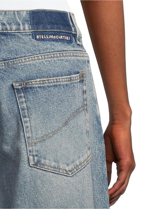 Stella McCartney - Mid Blue -leveälahkeiset farkut - 4152 MID BLUE | Stockmann - photo 5