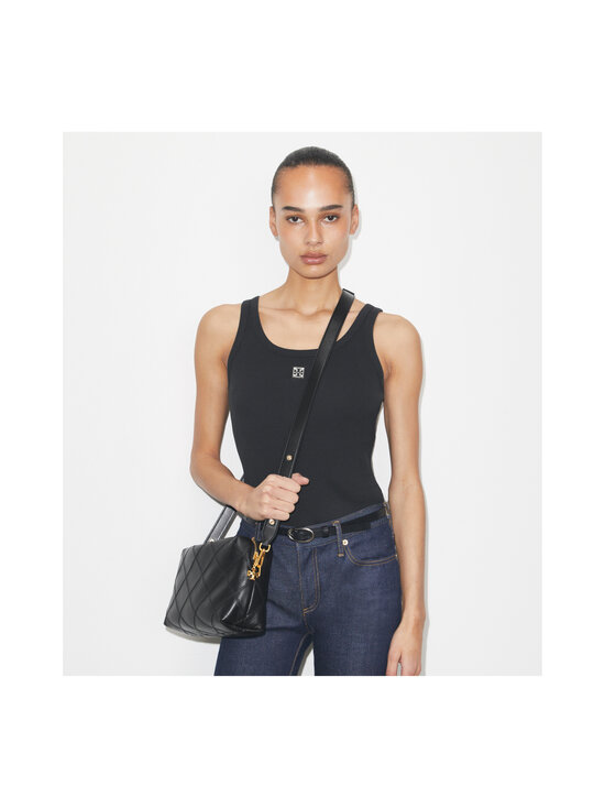 Tory Burch - Fleming Soft Large Crossbody pleca soma - BLACK | Stockmann - photo 4