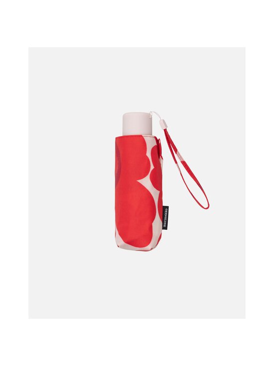 Marimekko - Mini Manual Unikko -sateenvarjo - 333 RED, LIGHT PINK | Stockmann - photo 2