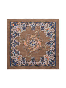 Skall Studio - Pippa Paisley Print -huivi - BROWN PAISLEY PRINT | Stockmann