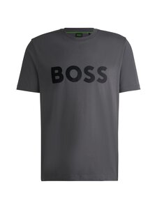 BOSS - Tape Logo t-paita - 027 DARK GREY | Stockmann