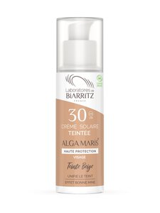 Laboratoires de Biarritz - Alga Maris Tinted Face Sunscreen SPF 30 -sävyttävä aurinkovoide kasvoille, 50ml Laboratoires de Biarritz - Alga Maris Tinted Face Sunscreen SPF 30 -sävyttävä aurinkovoide kasvoille, 50ml | Stockmann