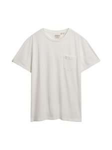 Superdry - Cotton Classic Linen t-paita - K3Y LIME WHITE | Stockmann