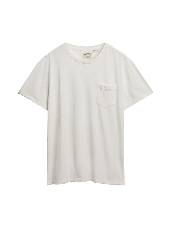 Superdry - Cotton Classic Linen t-paita - K3Y LIME WHITE | Stockmann - photo 1