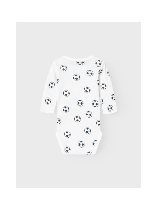 Name It - NbmBody Football bodijs 2 gab. - BRIGHT WHITE - photo 3 Name It - NbmBody Football bodijs 2 gab. - BRIGHT WHITE | Stockmann - photo 3