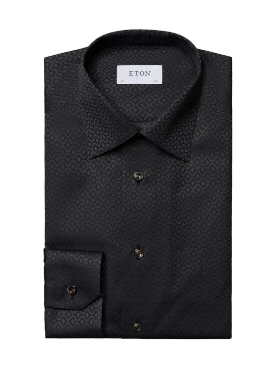Triiksärk Slim Fit Floral Jacquard