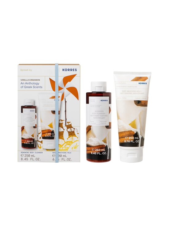 Korres - Vanilla Cinnamon Body Collection -vartalonhoitopakkaus 200 + 250 ml - NOCOL - photo 1 Korres - Vanilla Cinnamon Body Collection -vartalonhoitopakkaus 200 + 250 ml - NOCOL | Stockmann - photo 1