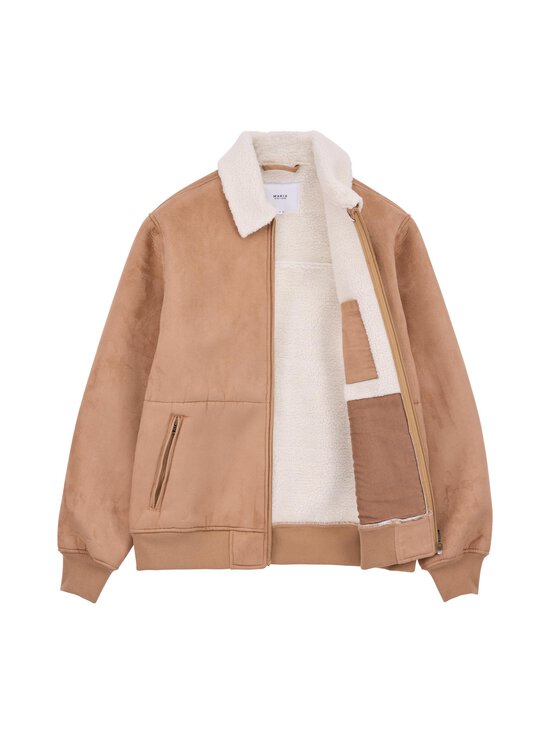 Makia - Author suede faux fur -takki - 142 CAMEL - photo 3 Makia - Author suede faux fur -takki - 142 CAMEL | Stockmann - photo 3
