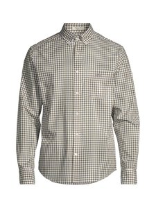 GANT - Regular Fit Classic Gingham Poplin krekls ar apkakli - 303 MOSS GREEN | Stockmann