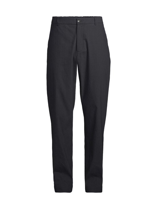 Moncler - Pellavasekoitehousut - 742 NAVY | Stockmann - photo 1