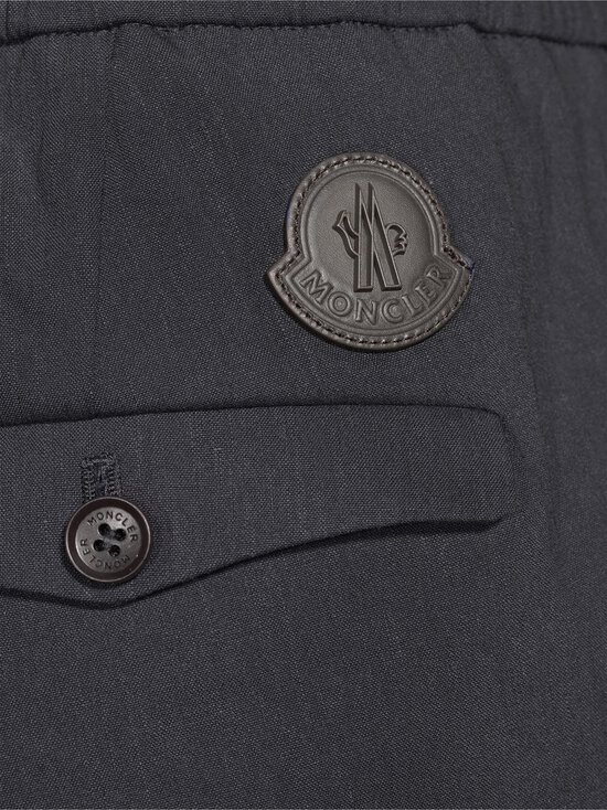 Moncler - Pellavasekoitehousut - 742 NAVY | Stockmann - photo 5