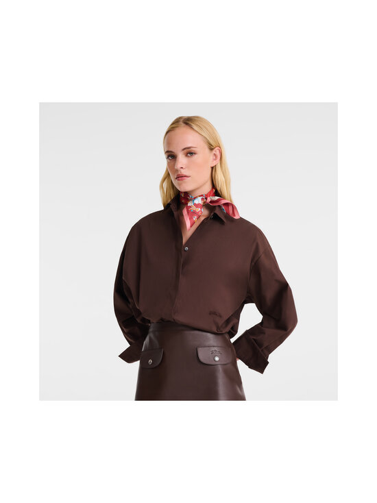 Longchamp - Zīda šalle - 213 TERRACOTTA | Stockmann - photo 2