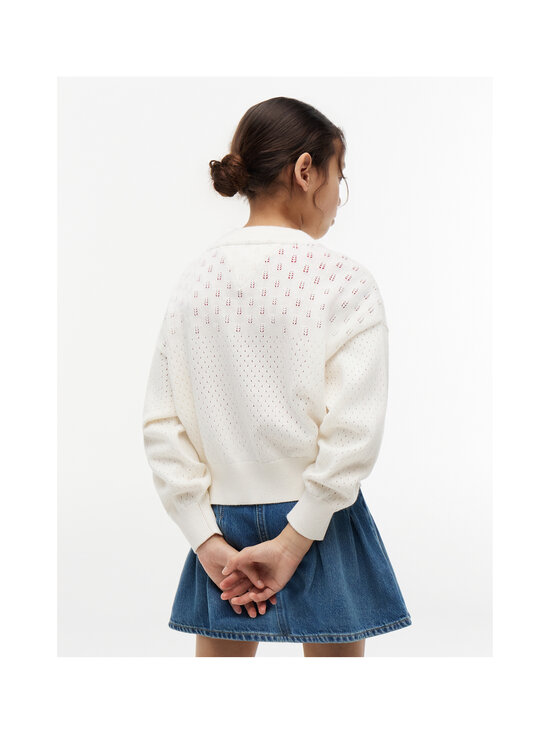 Tommy Hilfiger - Pointelle adīta jaka - YA8 IVORY SILK | Stockmann - photo 3