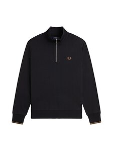 Fred Perry - Half Zip sporta džemperis - S77 BLACK / SHADED STONE | Stockmann