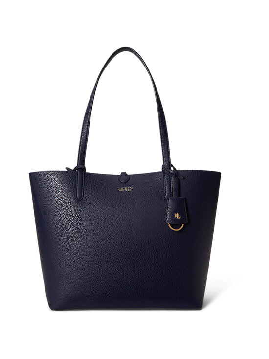 Lauren Ralph Lauren - Reversible Tote Medium -laukku - REFINED NAVY/SKINNY STRIPE | Stockmann - photo 1