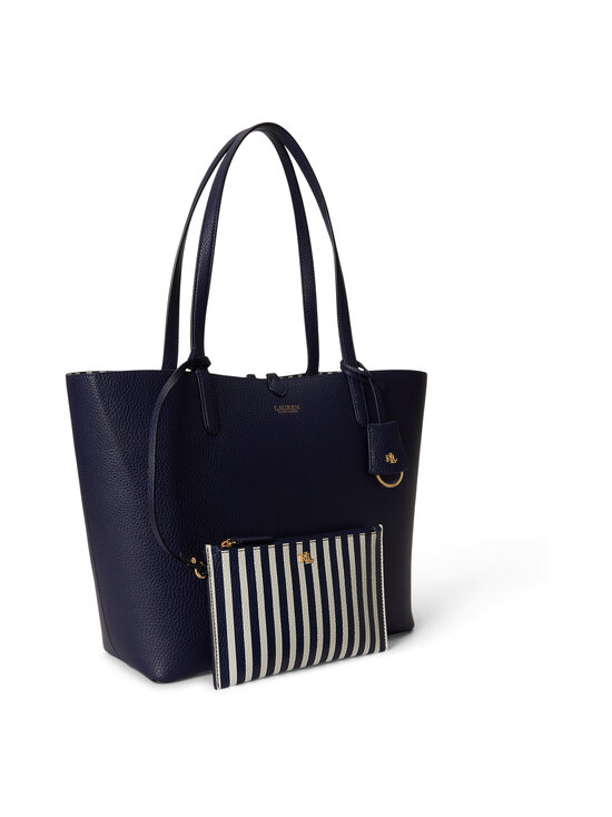 Lauren Ralph Lauren - Reversible Tote Medium -laukku - REFINED NAVY/SKINNY STRIPE | Stockmann - photo 5