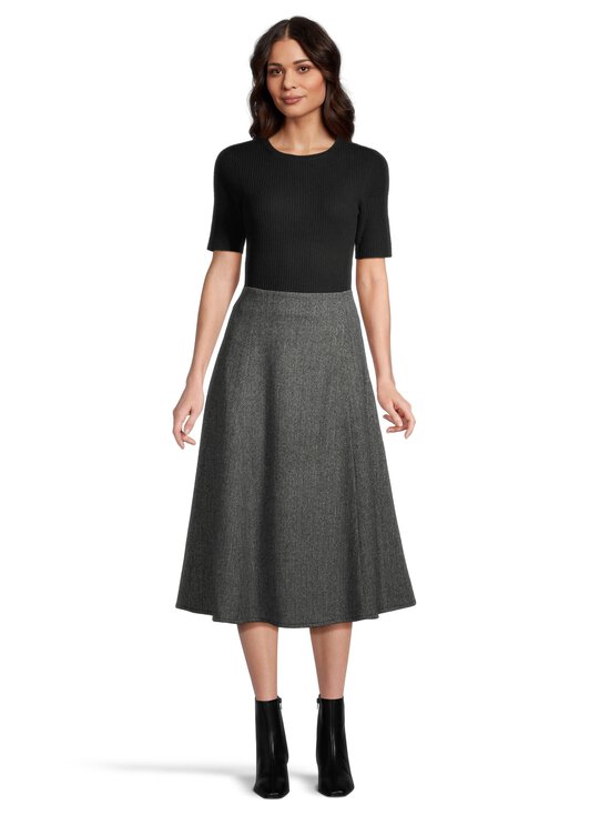 by TiMo - Tailored-midihame - 040 - GREY MELANGE - photo 3 by TiMo - Tailored-midihame - 040 - GREY MELANGE | Stockmann - photo 3