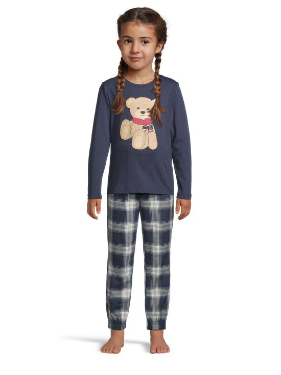 Bogi - Neppe flaneļa pidžama, 2 daļas - BLUE COMBO | Stockmann - photo 4