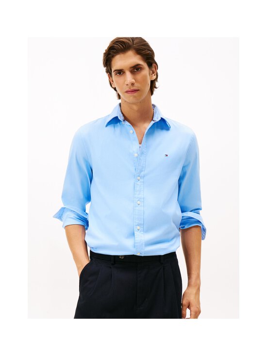 Tommy Hilfiger - Triiksärk Flex Flannel Solid Regular Fit - C1Z VESSEL BLUE - photo 3 Tommy Hilfiger - Triiksärk Flex Flannel Solid Regular Fit - C1Z VESSEL BLUE | Stockmann - photo 3