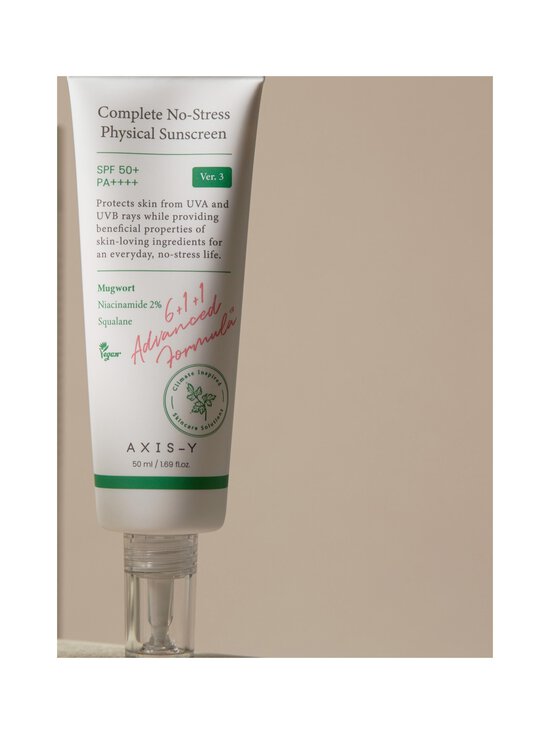 Axis-Y - Complete No-Stress Physical Sunscreen SPF50+ saules aizsargkrēms - NOCOL | Stockmann - photo 4