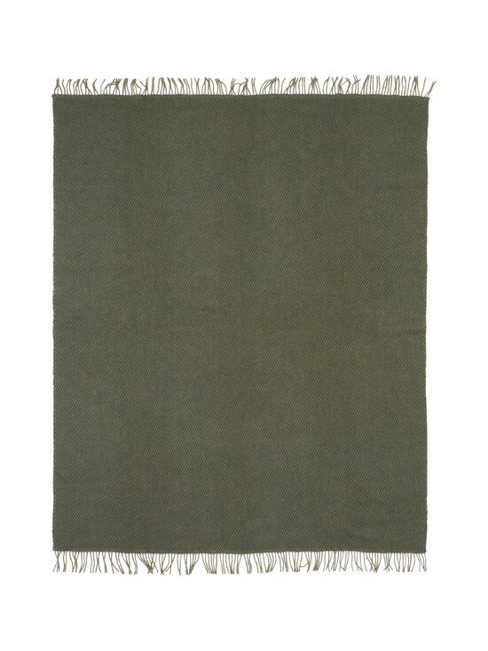 Casa Stockmann - Basis vilnas pleds 130 x 170 cm - FOREST GREEN - photo 1 Casa Stockmann - Basis vilnas pleds 130 x 170 cm - FOREST GREEN | Stockmann - photo 1