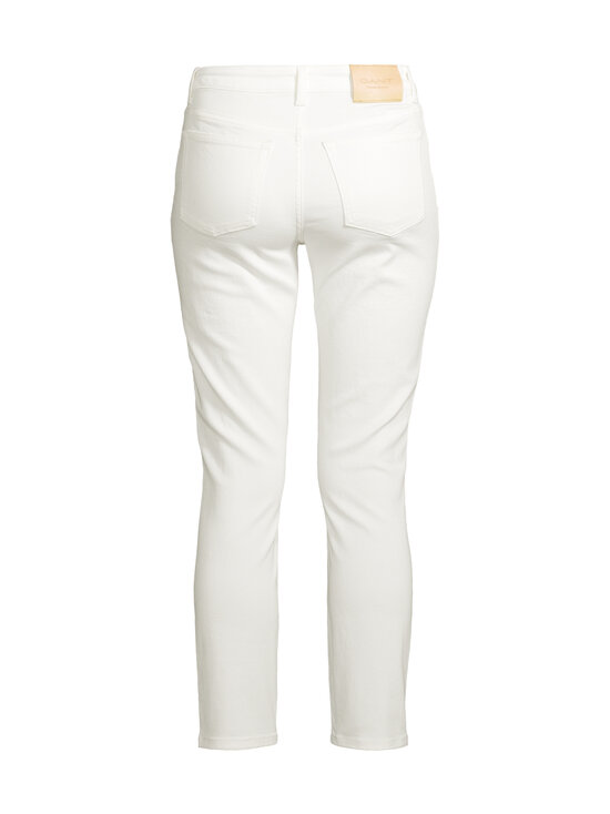 GANT - Cropped Slim Stretch džinsi - 113 EGGSHELL | Stockmann - photo 2