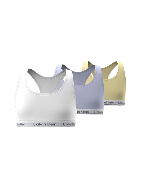 Calvin Klein Kids - Bralette apakškrekli 3-gab. - 0VY BRIGHTWHT/HVNLYIRIS/FRENCHVANILLA | Stockmann - photo 1