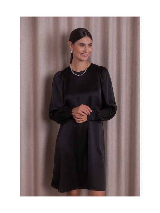 Original Story - Puhvihihainen satiinimekko - BLACK | Stockmann - photo 2