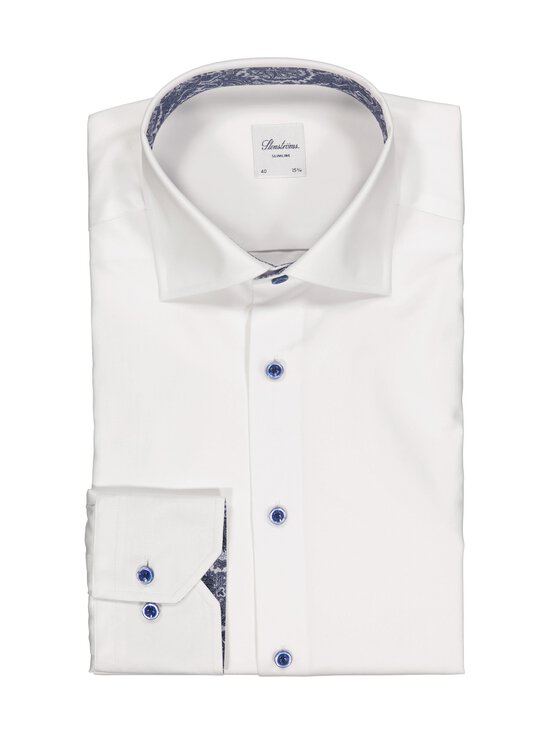 Stenströms - Slimline Cuff Contrast krekls ar apkakli - WHITE - photo 1 Stenströms - Slimline Cuff Contrast krekls ar apkakli - WHITE | Stockmann - photo 1