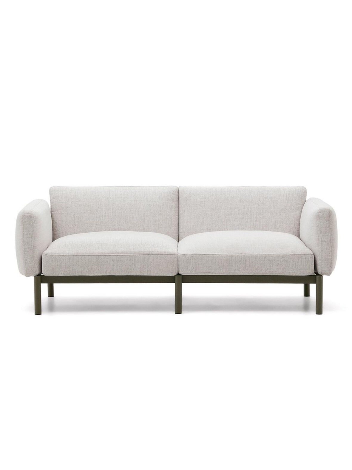 Sorells-ulkosohva beige/vihreä l 171 cm