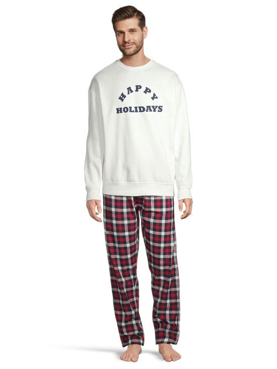 Cap Horn loungewear - Nico-pyjama 2-osainen - RED CHECK/SOFT WHITE | Stockmann - photo 2