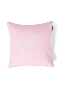 Lexington - Striped Organic Cotton -tyynynpäällinen 50 x 50 cm - PINK/WHITE | Stockmann