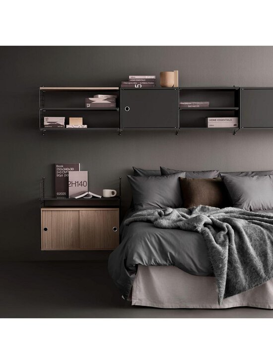 String Furniture - String-kaappi saranaovella tummanharmaa 58 x 30 cm - GREY | Stockmann - photo 2