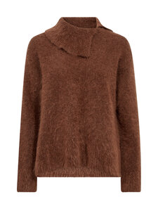 MOS MOSH - MMKatri Alila adīts džemperis - 199 DOWNTOWN BROWN | Stockmann